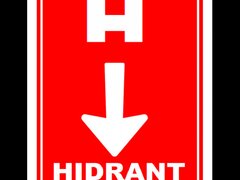 Placuta pentru hidrant cu directia in jos