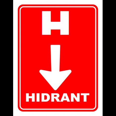 Placuta pentru hidrant cu directia in jos
