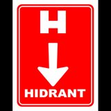 Placuta pentru hidrant cu directia in jos
